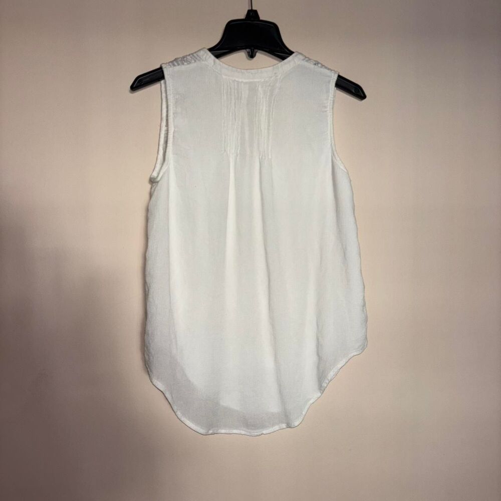 Anthropologie Women's White Blouse - Picture 3 of 4